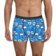 thumbnail image 1 of Kdxio Men's Boxer Briefs with Gnomes in USA Print - Comfortable and Breathable Underwear for Everyday Wear, 1 of 7
