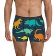 thumbnail image 1 of Kdxio Men's Boxer Briefs with Hand Drawn Seamless Print - Comfortable and Breathable Underwear for Everyday Wear, 1 of 7