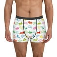 thumbnail image 1 of Kdxio Men's Boxer Briefs with Happy Easter Rabbit Print - Comfortable and Breathable Underwear for Everyday Wear, 1 of 7