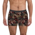 thumbnail image 1 of Kdxio Men's Boxer Briefs with Hearts and French Bulldog Print - Comfortable and Breathable Underwear for Everyday Wear, 1 of 7
