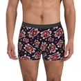 thumbnail image 1 of Kdxio Men's Boxer Briefs with Ladybug Print - Comfortable and Breathable Underwear for Everyday Wear, 1 of 7