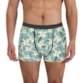 thumbnail image 1 of Kdxio Men's Boxer Briefs with Lilies Flowers Print - Comfortable and Breathable Underwear for Everyday Wear, 1 of 7