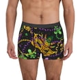 thumbnail image 1 of Kdxio Men's Boxer Briefs with Mardi Gras Surface Print - Comfortable and Breathable Underwear for Everyday Wear, 1 of 7