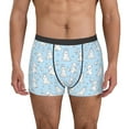 thumbnail image 1 of Kdxio Men's Boxer Briefs with Rabbit And Bird Print - Comfortable and Breathable Underwear for Everyday Wear, 1 of 7
