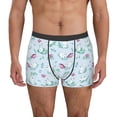 thumbnail image 1 of Kdxio Men's Boxer Briefs with Rabbit And Butterfly Print - Comfortable and Breathable Underwear for Everyday Wear, 1 of 7
