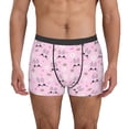thumbnail image 1 of Kdxio Men's Boxer Briefs with Rabbit Face Print - Comfortable and Breathable Underwear for Everyday Wear, 1 of 7
