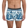 thumbnail image 1 of Kdxio Men's Boxer Briefs with Sea Underwater Jellyfish Print - Comfortable and Breathable Underwear for Everyday Wear, 1 of 7