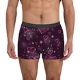 thumbnail image 1 of Kdxio Men's Boxer Briefs with Snowflakes and Hearts Print - Comfortable and Breathable Underwear for Everyday Wear, 1 of 7