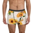 thumbnail image 1 of Kdxio Men's Boxer Briefs with Sunflower Print - Comfortable and Breathable Underwear for Everyday Wear, 1 of 7