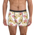 thumbnail image 1 of Kdxio Men's Boxer Briefs with Sunflowers Print - Comfortable and Breathable Underwear for Everyday Wear, 1 of 7