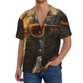 thumbnail image 1 of Kdxio Men's Hawaiian Shirt for Men Short Sleeve Shirt Cool Sunglasses Elephant Art Summer Casual Holiday Beach Button Down T-Shirts, 1 of 5