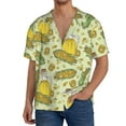 thumbnail image 1 of Kdxio Men's Hawaiian Shirt for Men Short Sleeve Shirt Corn And Corn Oil Summer Casual Holiday Beach Button Down T-Shirts, 1 of 5
