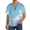 thumbnail image 1 of Kdxio Men's Hawaiian Shirt for Men Short Sleeve Shirt Cute Pink Mushrooms Summer Casual Holiday Beach Button Down T-Shirts, 1 of 5