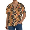 thumbnail image 1 of Kdxio Men's Hawaiian Shirt for Men Short Sleeve Shirt Dog Summer Casual Holiday Beach Button Down T-Shirts, 1 of 7