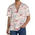 thumbnail image 1 of Kdxio Men's Hawaiian Shirt for Men Short Sleeve Shirt Poodle In Ballet Skirts Dancing Summer Casual Holiday Beach Button Down T-Shirts, 1 of 5