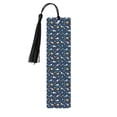 thumbnail image 1 of Kdxio Modern Modern Excavator Print Metal Tassel Bookmarks,Perfect Gift for Art Lovers and Bookworms Metal Bookmarks for Women, 1 of 8