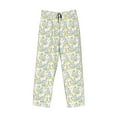 thumbnail image 1 of Kdxio Moon And Rabbit Print Men's Sleep Pajama Pant Lounge Pants with Pockets, 1 of 8