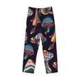 thumbnail image 1 of Kdxio Mushroom Doodle Print Men's Sleep Pajama Pant Lounge Pants with Pockets, 1 of 8