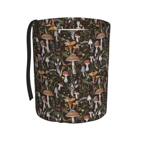 Kdxio Mushroom Garnish Car Trash Can Garbage Car Accessories Trash Can Car Waste Bin for for Driver and Passenger Any Vehicle