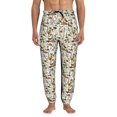 thumbnail image 1 of Kdxio Mushroom Garnish Pattern Joggers,Sweatpants for Men with Pockets-Large, 1 of 5