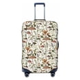 thumbnail image 1 of Kdxio Mushroom Garnish Pattern Luggage Cover for Travel,Elastic and Durable,Fits 18-32 Inch,-No luggage included, 1 of 8