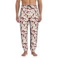 thumbnail image 1 of Kdxio Mushroom Pattern Joggers,Sweatpants for Men with Pockets-Large, 1 of 5