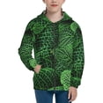thumbnail image 1 of Kdxio Natural Green Leaves Pattern Kids Boys Girls Zip Up Hoodie 3D Printed Hooded Sweatshirt Hoody Coat with Pocket 7-12 Y-Small, 1 of 6