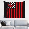 thumbnail image 1 of Kdxio Nautical American Flag Wall Hanging Tapestries Banner For Bedroom College Dorm Home Living Room Party Decor 29X37 In, 1 of 8