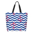 thumbnail image 1 of Kdxio Nautical Anchors Casual Tote Bags Women Big Capacity Shoulder Bag for Women Travel Shoulder Bags Handbags, 1 of 8