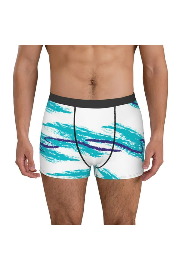 Northern Lights Men's Boxer Briefs,Soft and Breathable Cotton Underwear with ComfortFlex Waistband-Medium