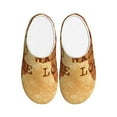 thumbnail image 1 of Kdxio Not All Those Who Wander Are Lost2 Women's Men's Slippers Plush Slip-On House Slipper for Winter Indoor Soft Cushion Non-slip Fluffy Slides Slippers-11, 1 of 7