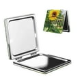 thumbnail image 1 of Kdxio Not All Who Wander Are Lost Pocket Mirror, 1X/2X Travel Makeup Mirror 2-Sided Folding Small Mirror Portable Double-Sided Magnifying Cosmetic Mirror for Gift-Square, 1 of 9