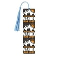 thumbnail image 1 of Kdxio Not All Who Wander Are Lost4 Print Metal Tassel Bookmarks,Perfect Gift for Art Lovers and Bookworms Metal Bookmarks for Women, 1 of 8