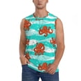 thumbnail image 1 of Kdxio Octopuses for Men's Muscle T-shirt,Sleeveless for Workout Running Athletic Gym Lounge Casual, 1 of 5