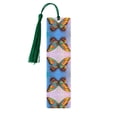 thumbnail image 1 of Kdxio Oil Painting Beautiful Butterfly Print Metal Tassel Bookmarks,Perfect Gift for Art Lovers and Bookworms Metal Bookmarks for Women, 1 of 8