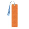 thumbnail image 1 of Kdxio Orange Glitter Print Metal Tassel Bookmarks,Perfect Gift for Art Lovers and Bookworms Metal Bookmarks for Women, 1 of 8