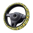 thumbnail image 1 of Kdxio Orange and Lemon Print Elastic Stretch Steering Wheel Cover,Auto Steering Wheel Cover,15 Inch Anti-Slip,Warm in Winter and Cool in Summer,Fit Suvs,Vans Cars,Trucks, 1 of 7