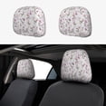 thumbnail image 1 of Kdxio Orchids Flowers Pattern Print 2 Piece Car Head Rest Covers Set Auto Front/Rear Seats Headrest Cover Universal Fit Most Cars,Sedan, SUV, 1 of 9