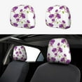 thumbnail image 1 of Kdxio Orchids Flowers Pattern Print 2 Piece Car Head Rest Covers Set Auto Front/Rear Seats Headrest Cover Universal Fit Most Cars,Sedan, SUV, 1 of 9