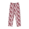 thumbnail image 1 of Kdxio Orchids Flowers Print Men's Sleep Pajama Pant Lounge Pants with Pockets, 1 of 8