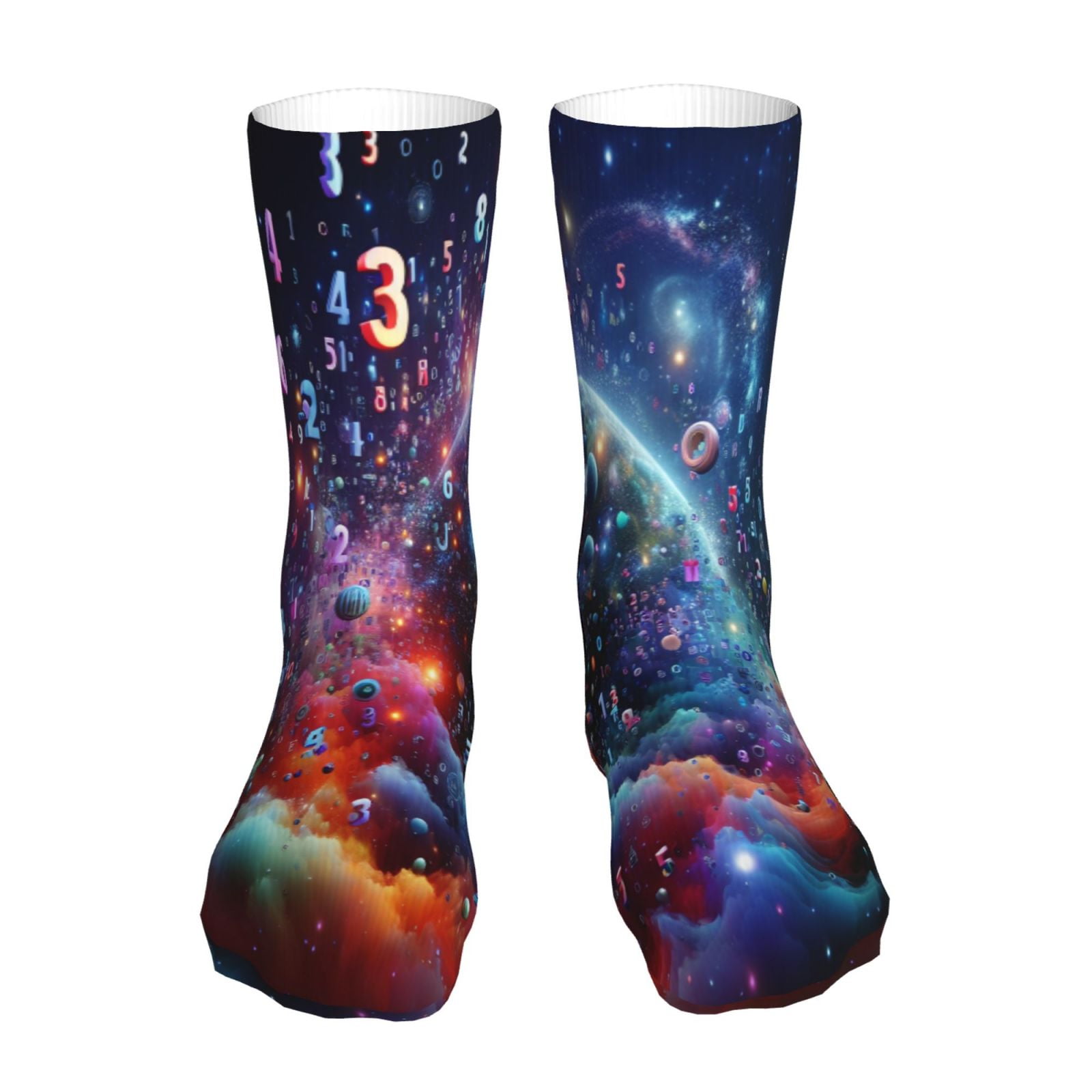 Kdxio Outer Space Floating Numbers And Letters 标题 - Walmart.com