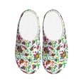 thumbnail image 1 of Kdxio Paisley Women's Men's Slippers Plush Slip-On House Slipper for Winter Indoor Soft Cushion Non-slip Fluffy Slides Slippers-46/47, 1 of 7