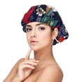 thumbnail image 1 of Kdxio Paisley2 Pattern Satin Bonnet Silk Bonnet Hair Bonnet for Sleeping Hair Bonnets for Women Curly Natural Hair, 1 of 6