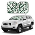 thumbnail image 1 of Kdxio Palm Branch With Leaves Print Windshield Sun Shade, Foldable Sun Blocker for Car,Truck,SUV Automotive Interior Sun Protection,Reflective Shade for Front Windshield(Small), 1 of 6