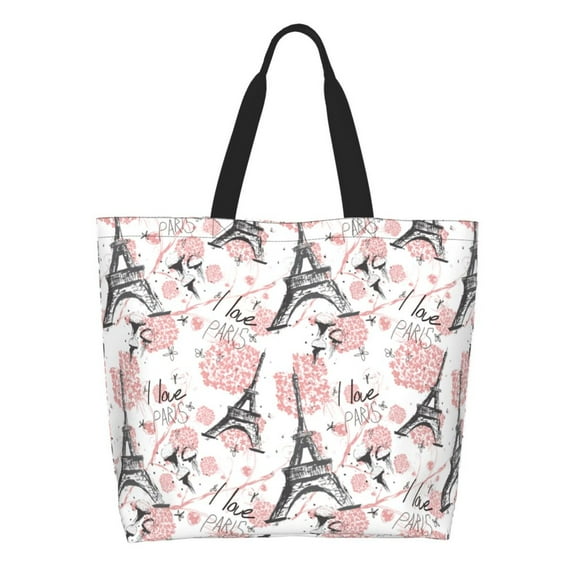 Kdxio Paris Casual Tote Bags Women Big Capacity Shoulder Bag for Women Travel Shoulder Bags Handbags