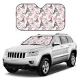 thumbnail image 1 of Kdxio Paris Print Windshield Sun Shade, Foldable Sun Blocker for Car,Truck,SUV Automotive Interior Sun Protection,Reflective Shade for Front Windshield(Medium), 1 of 1