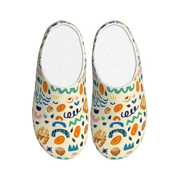 Kdxio Peanuts 8 Women's Men's Slippers Plush Slip-On House Slipper for Winter Indoor Soft Cushion Non-slip Fluffy Slides Slippers-8