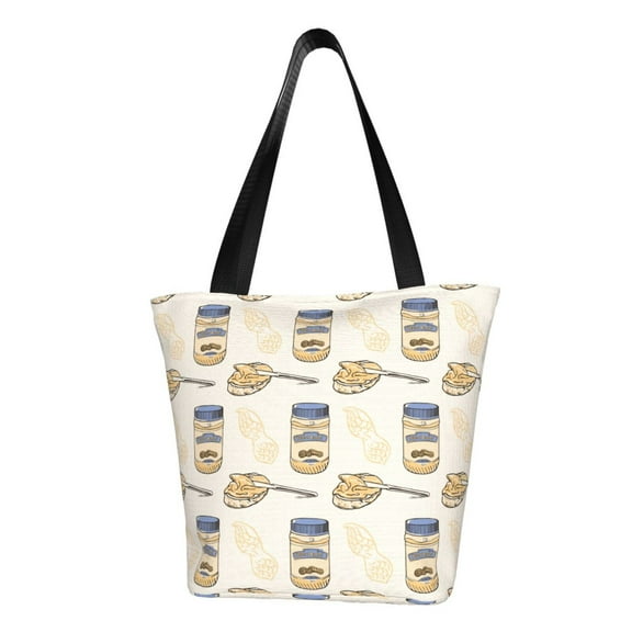 Kdxio Peanuts Women Reusable Grocery Bags Foldable Ripstop,Reusable Shopping Bags for Shopping,Gym,Gift