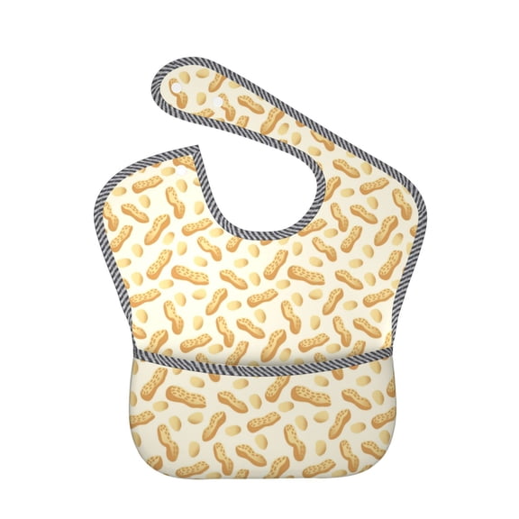 Kdxio Peanuts3 Bibs For Babies, Baby Bibs for Eating, Toddler Bibs, Waterproof Bibs, Feeding Bibs, for Toddlers, Boys, Girls