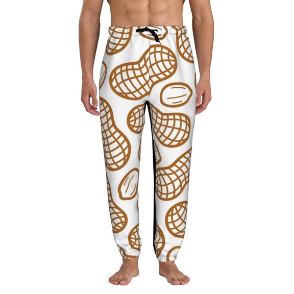 Kdxio Peanuts7 Pattern Joggers,Sweatpants for Men with Pockets-Small